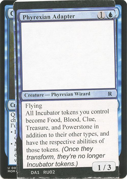 Phyrexian Adapter [Un-Known Event Playtest Cards]