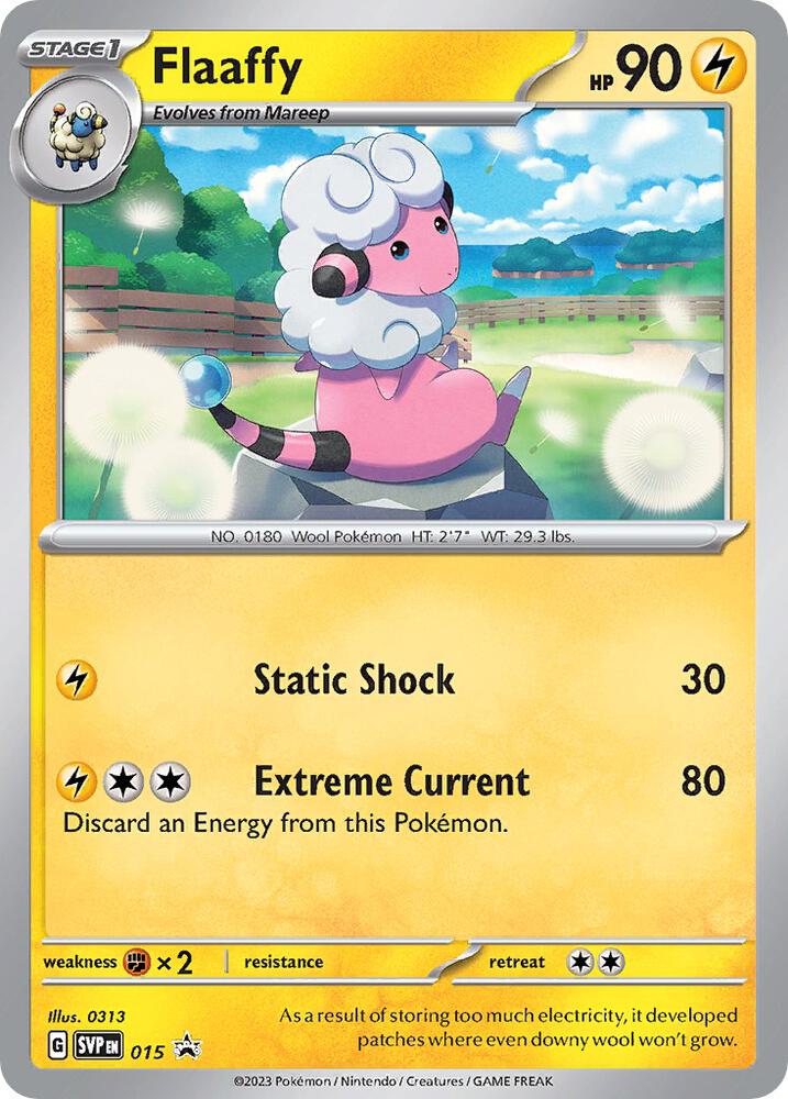 Flaaffy - 015 [SV: Scarlet & Violet Promo Cards] 015