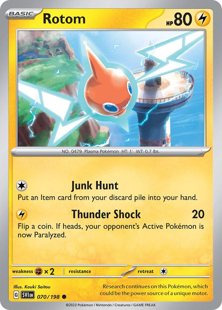 Rotom - 070/198 (Cosmos Holo) [Miscellaneous Cards & Products] 070/198