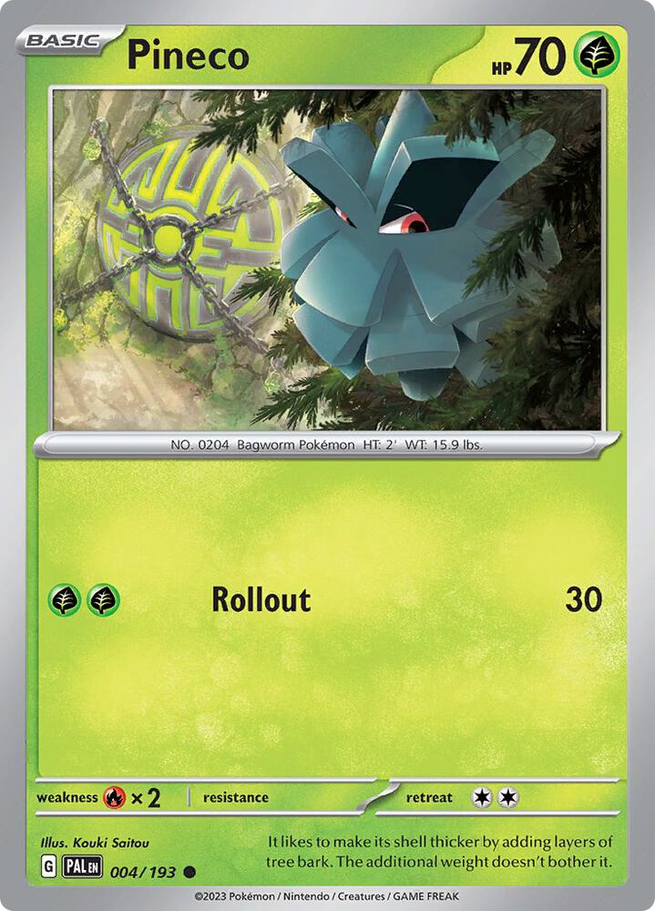 Pineco [SV02: Paldea Evolved] 004/193