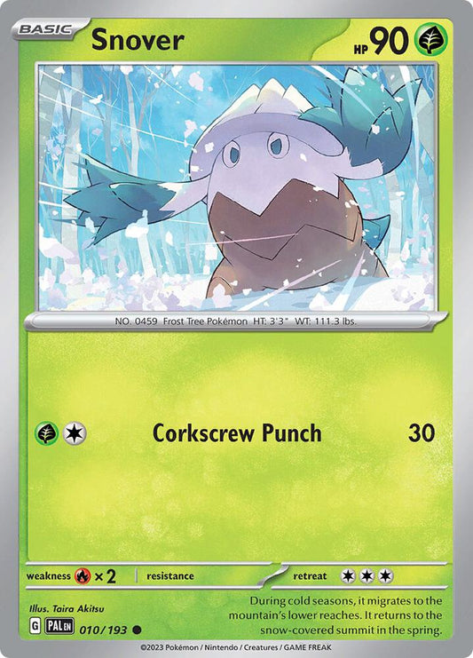 Snover [SV02: Paldea Evolved] 010/193