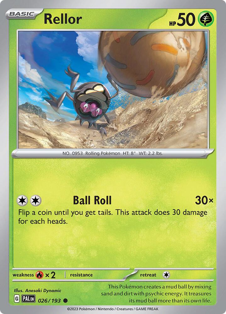 Rellor - 026/193 [SV02: Paldea Evolved] 026/193