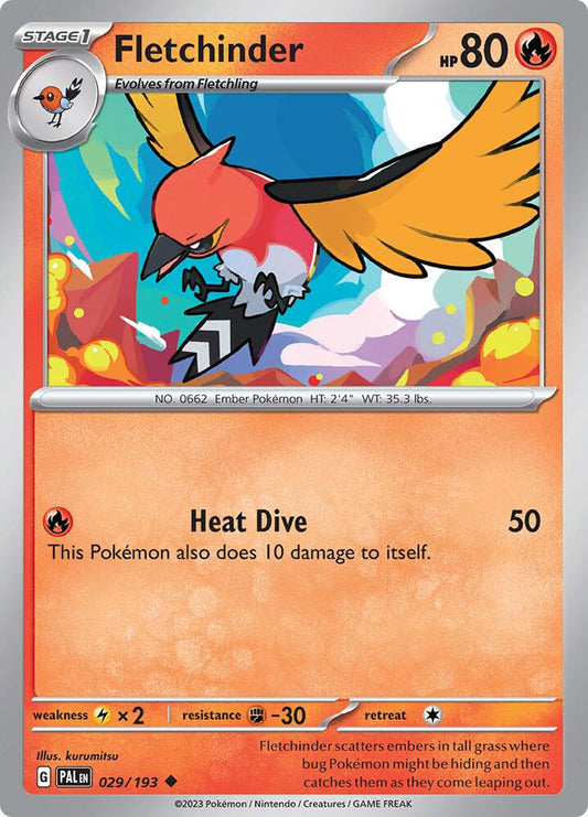 Fletchinder - 029/193 [SV02: Paldea Evolved] 029/193