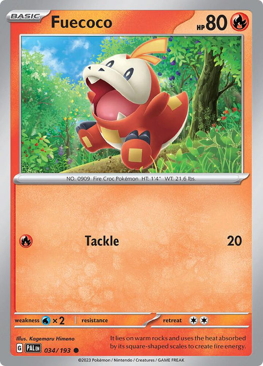 Fuecoco - 034/193 [SV02: Paldea Evolved] 034/193