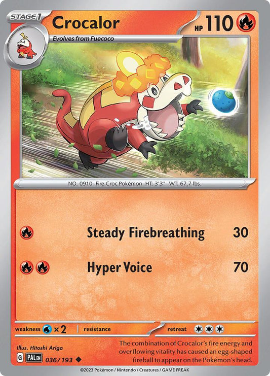Crocalor - 036/193 [SV02: Paldea Evolved] 036/193