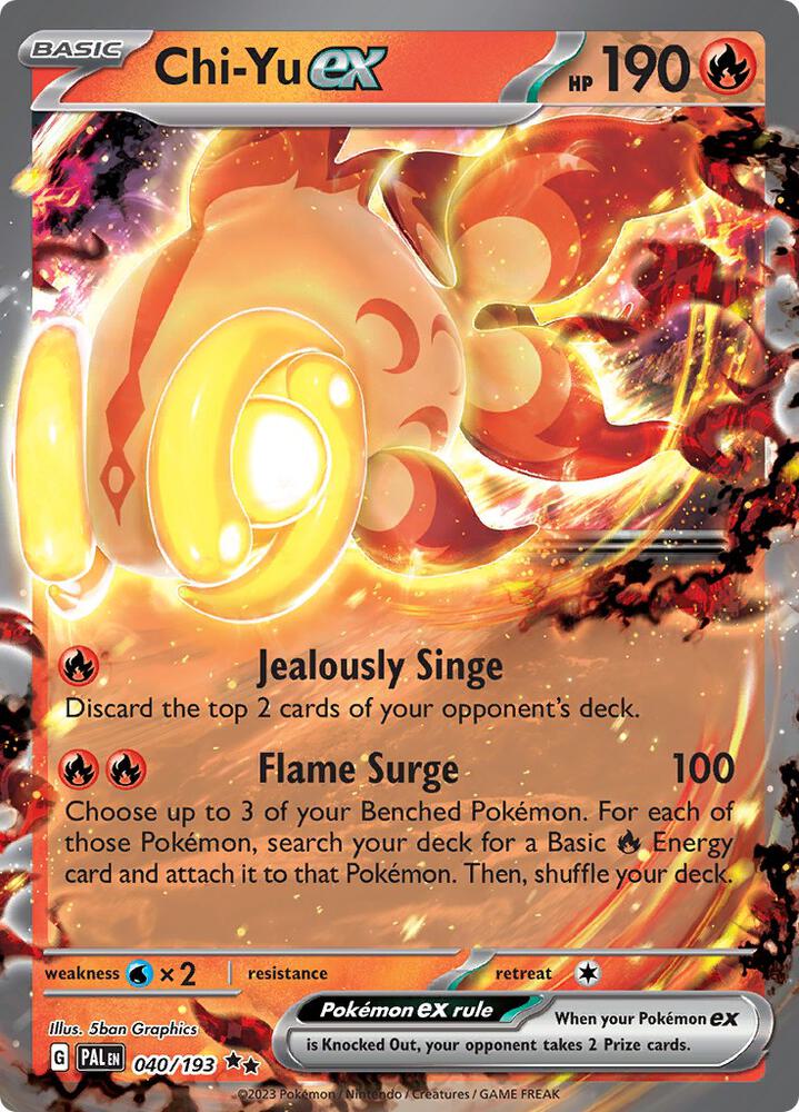 Chi-Yu ex - 040/193 [SV02: Paldea Evolved] 040/193