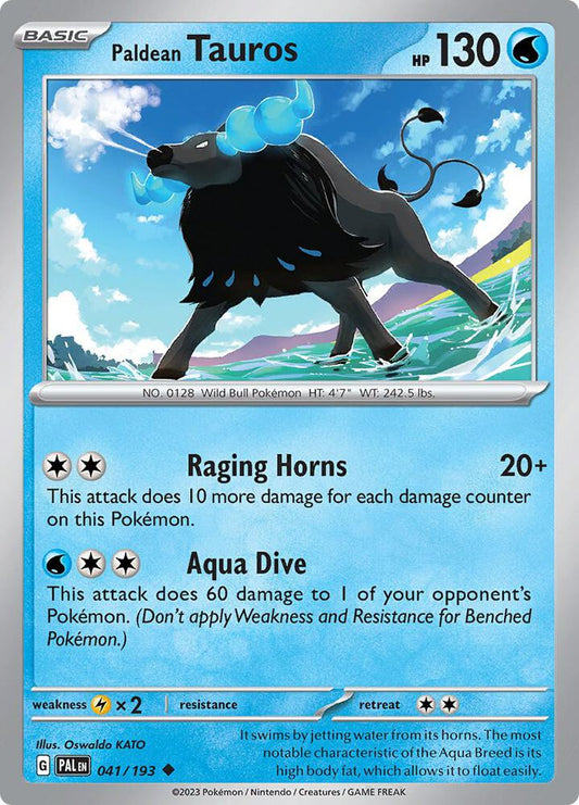 Paldean Tauros - 041/193 [SV02: Paldea Evolved] 041/193