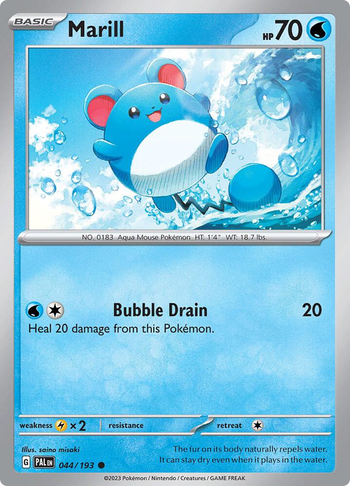 Marill - 044/193 [SV02: Paldea Evolved] 044/193