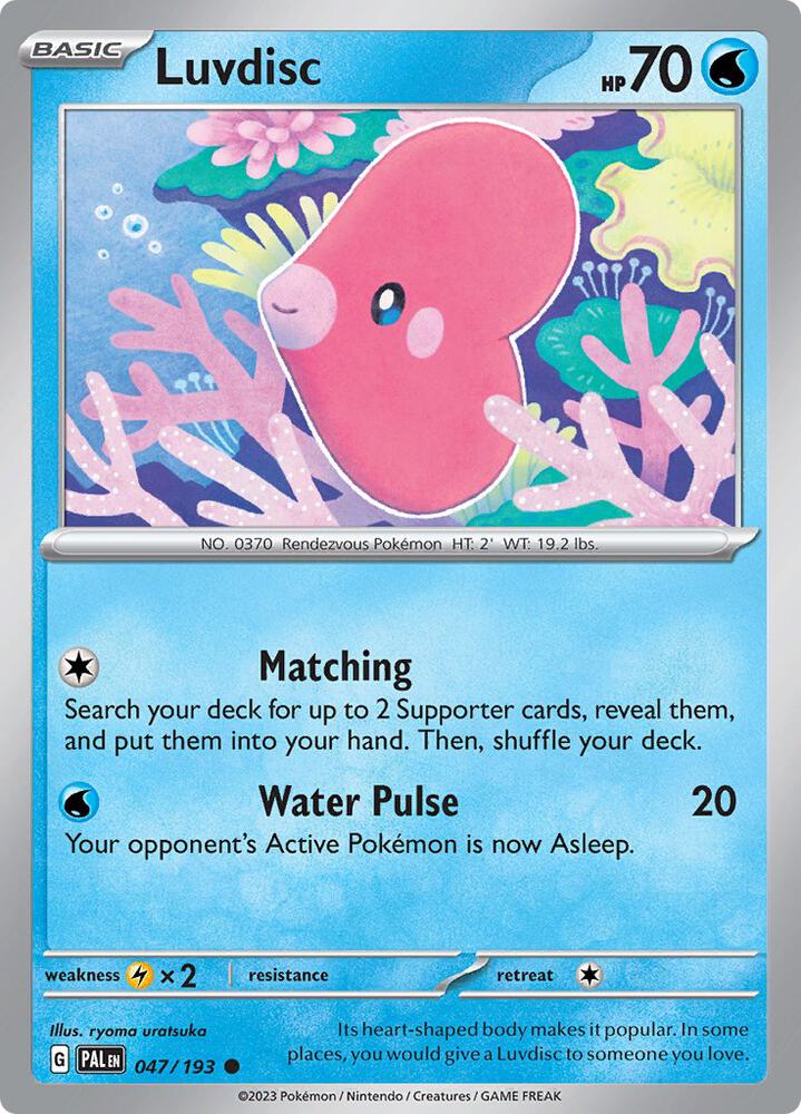 Luvdisc [SV02: Paldea Evolved] 047/193