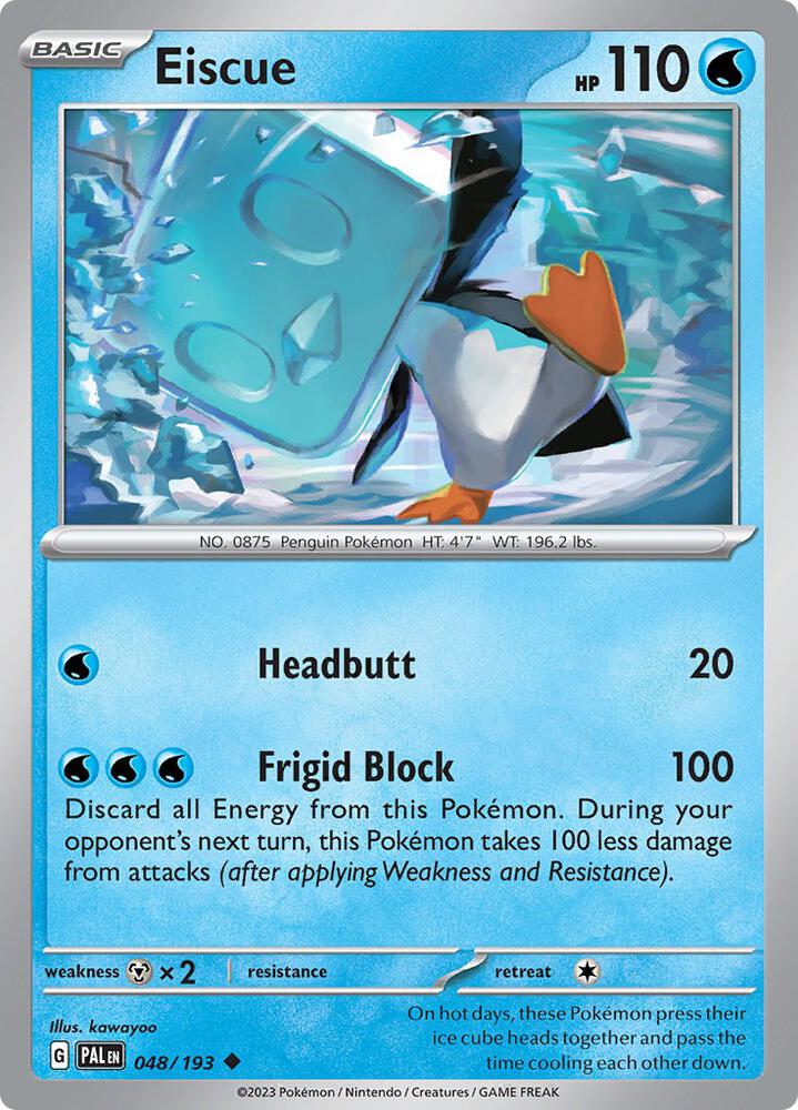 Eiscue - 048/193 [SV02: Paldea Evolved] 048/193