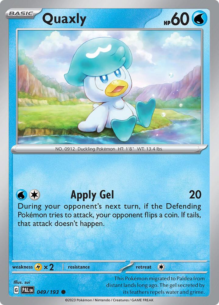 Quaxly - 049/193 [SV02: Paldea Evolved] 049/193