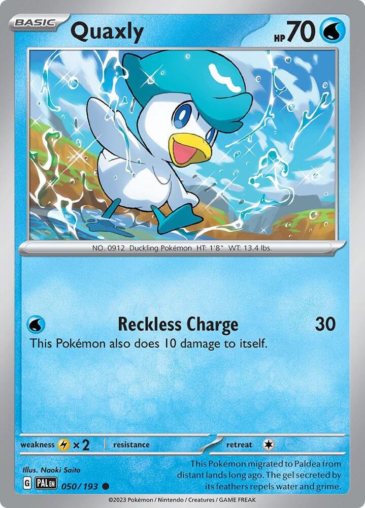 Quaxly - 050/193 [SV02: Paldea Evolved] 050/193