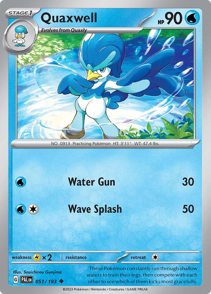 Quaxwell - 051/193 [SV02: Paldea Evolved] 051/193