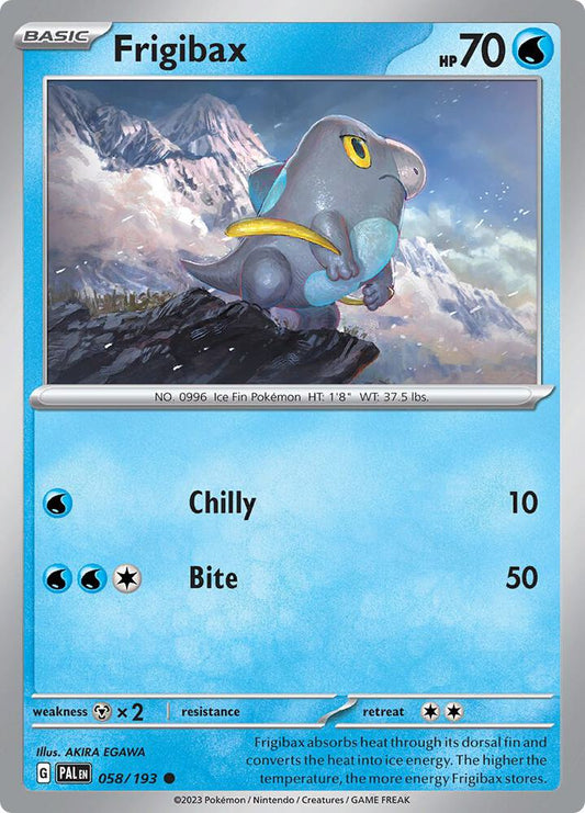 Frigibax - 058/193 [SV02: Paldea Evolved] 058/193