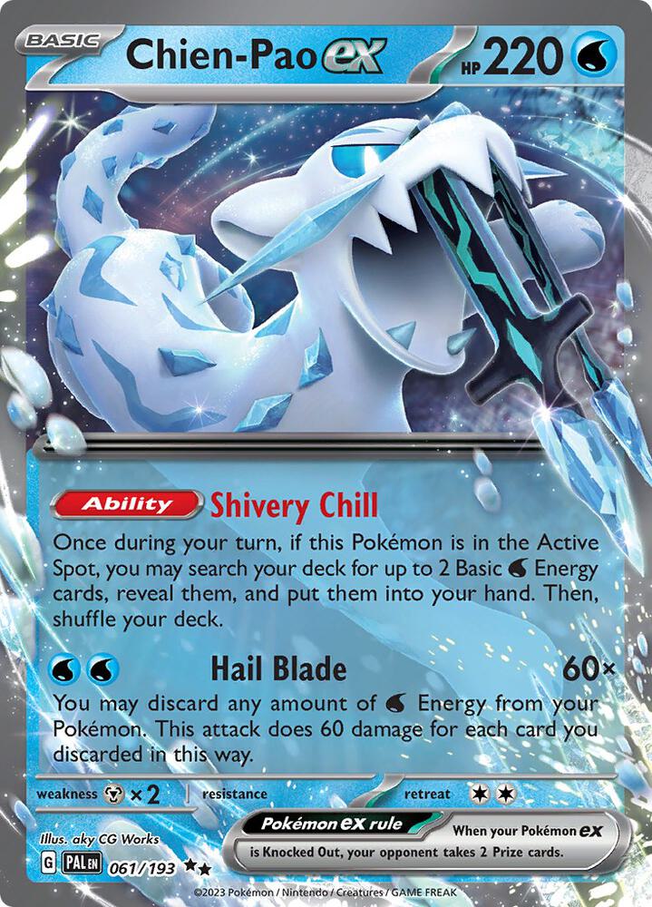 Chien-Pao ex - 061/193 [SV02: Paldea Evolved] 061/193