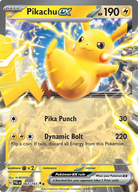 Pikachu ex [SV02: Paldea Evolved] 063/193