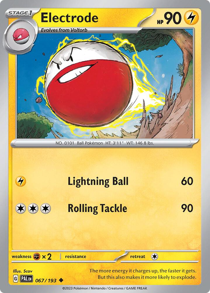 Electrode [SV02: Paldea Evolved] 067/193