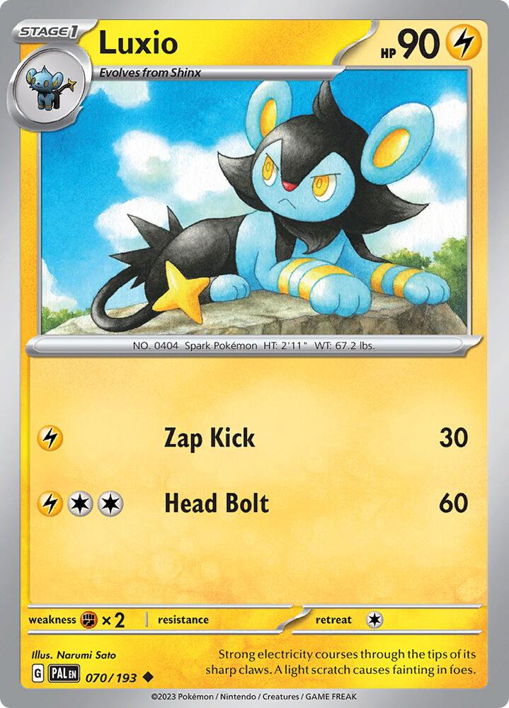 Luxio [SV02: Paldea Evolved] 070/193