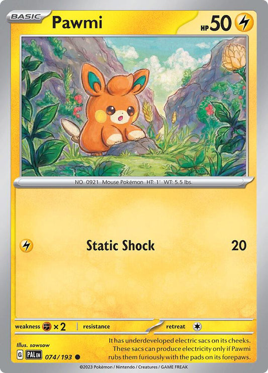 Pawmi [SV02: Paldea Evolved] 074/193