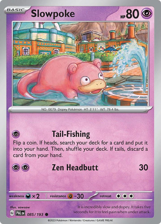 Slowpoke [SV02: Paldea Evolved] 085/193
