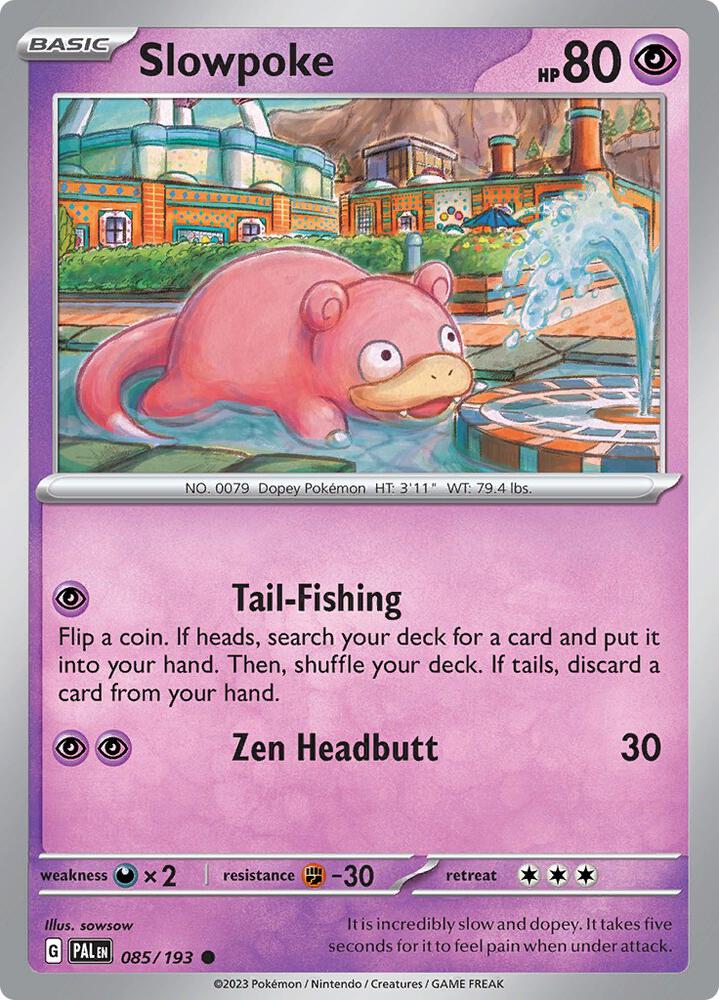 Slowpoke [SV02: Paldea Evolved] 085/193