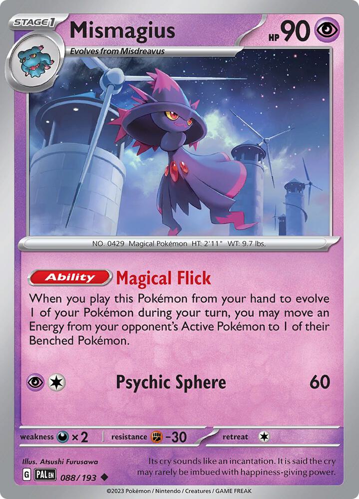 Mismagius - 088/193 [SV02: Paldea Evolved] 088/193