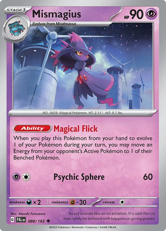 Mismagius - 088/193 [SV02: Paldea Evolved] 088/193