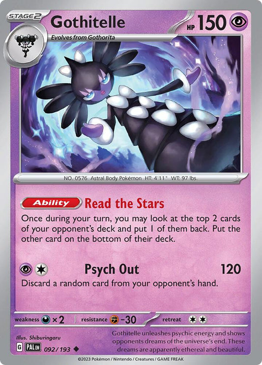 Gothitelle [SV02: Paldea Evolved] 092/193