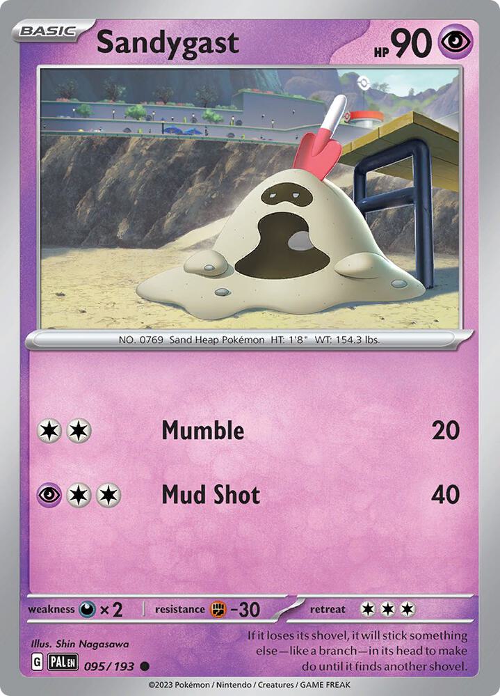 Sandygast - 095/193 [SV02: Paldea Evolved] 095/193
