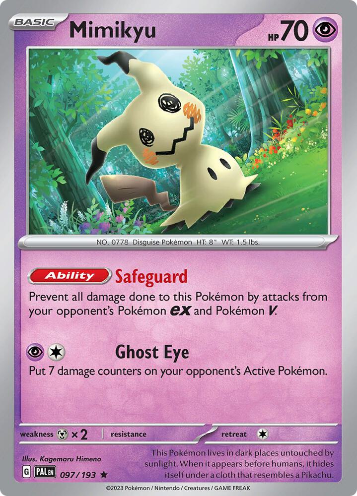 Mimikyu [SV02: Paldea Evolved] 097/193