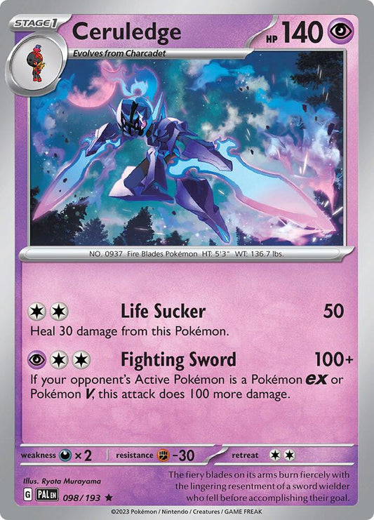Ceruledge [SV02: Paldea Evolved] 098/193