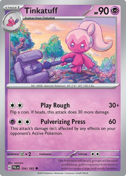 Tinkatuff - 104/193 [SV02: Paldea Evolved] 104/193