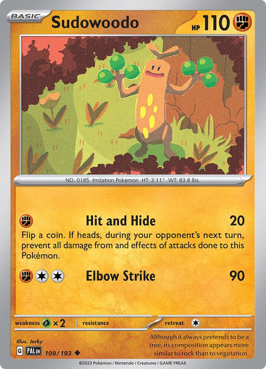 Sudowoodo [SV02: Paldea Evolved] 109/193