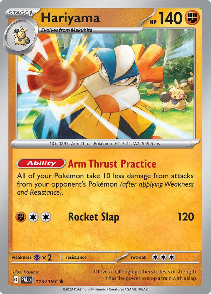 Hariyama [SV02: Paldea Evolved] 113/193