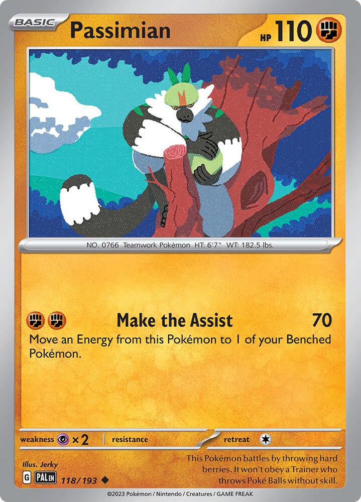 Passimian [SV02: Paldea Evolved] 118/193