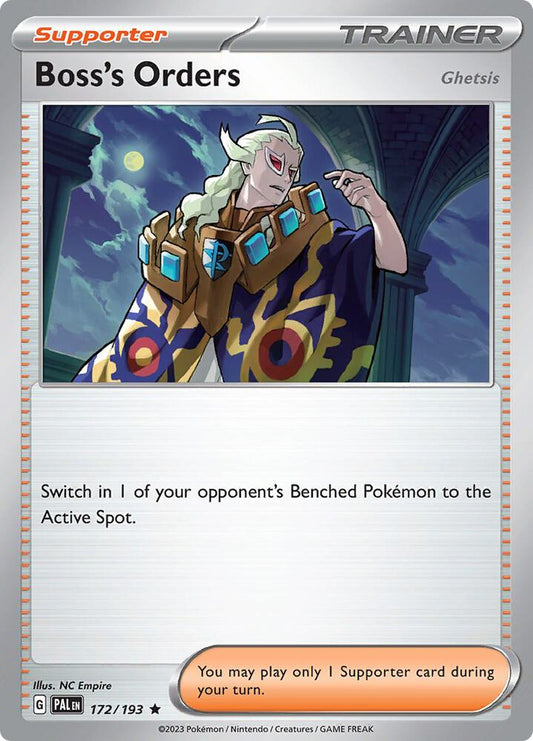 Boss's Orders - 172/193 [SV02: Paldea Evolved] 172/193