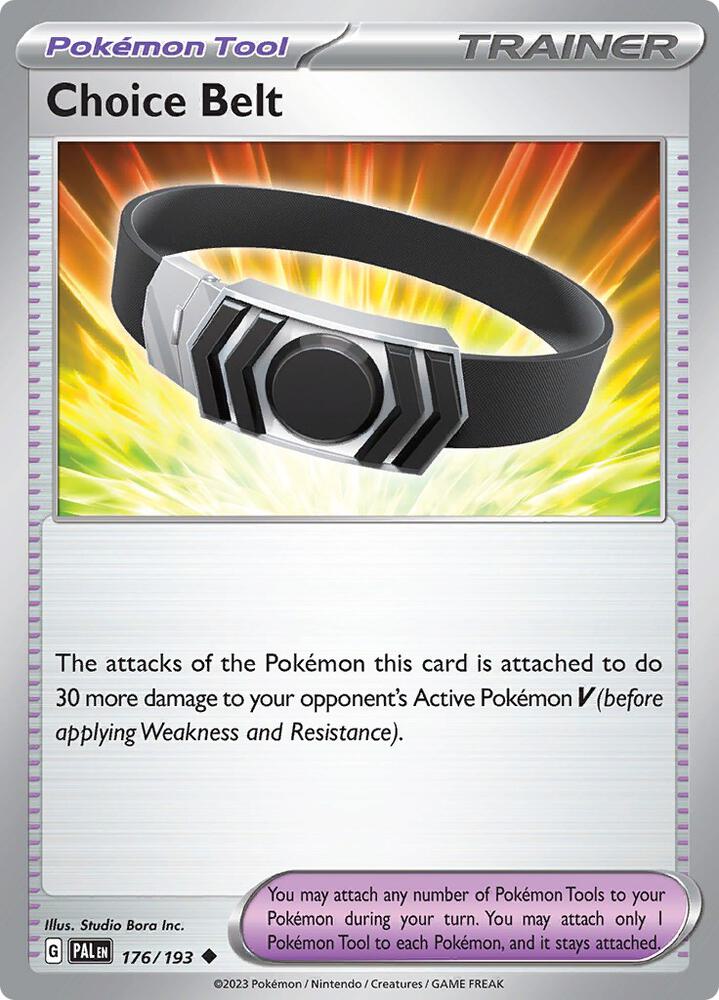 Choice Belt [SV02: Paldea Evolved] 176/193