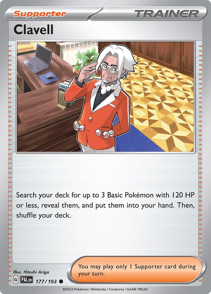 Clavell [SV02: Paldea Evolved] 177/193
