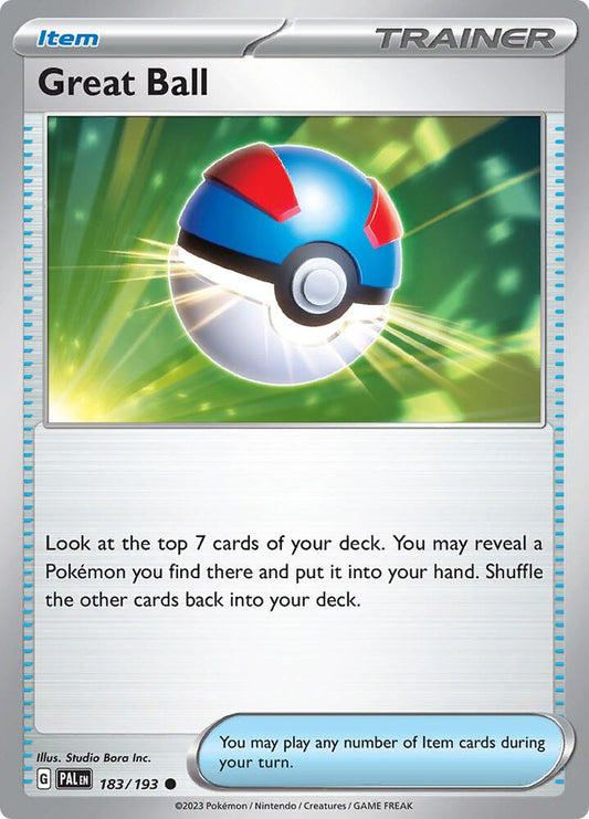 Great Ball [SV02: Paldea Evolved] 183/193