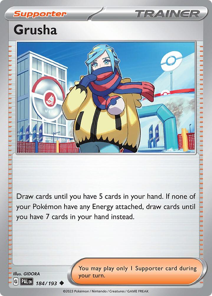 Grusha - 184/193 [SV02: Paldea Evolved] 184/193
