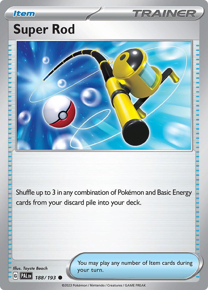 Super Rod - 188/193 [SV02: Paldea Evolved] 188/193