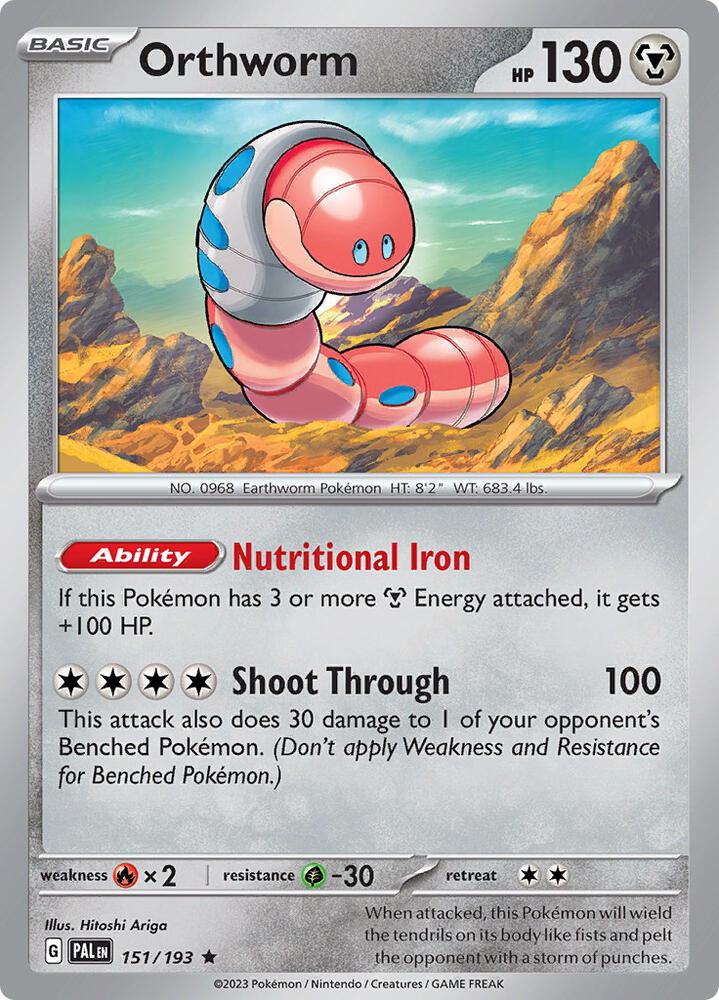 Orthworm [SV02: Paldea Evolved] 151/193