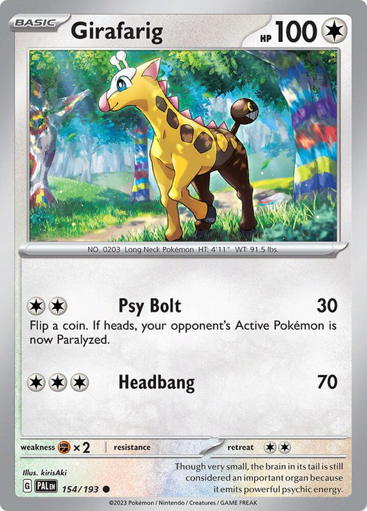 Girafarig [SV02: Paldea Evolved] 154/193