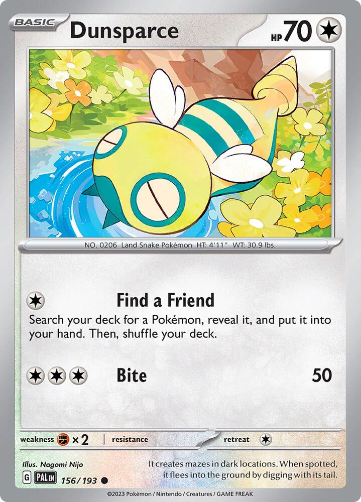 Dunsparce [SV02: Paldea Evolved] 156/193