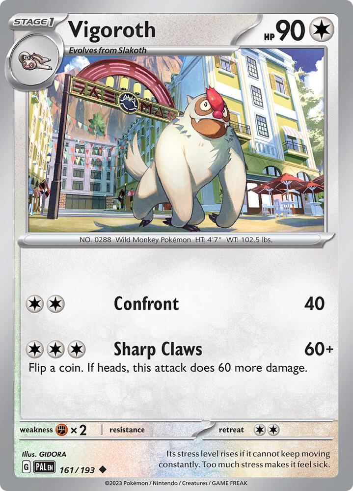 Vigoroth [SV02: Paldea Evolved] 161/193