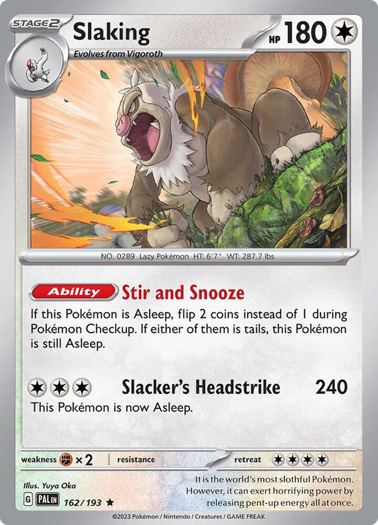 Slaking [SV02: Paldea Evolved] 162/193