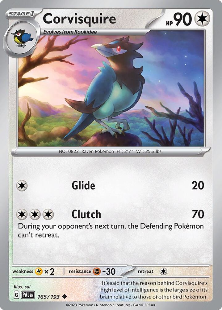 Corvisquire [SV02: Paldea Evolved] 165/193