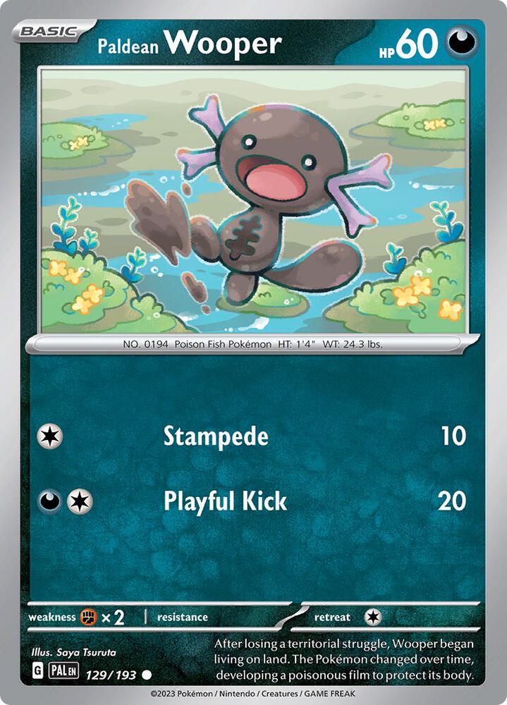 Paldean Wooper - 129/193 [SV02: Paldea Evolved] 129/193