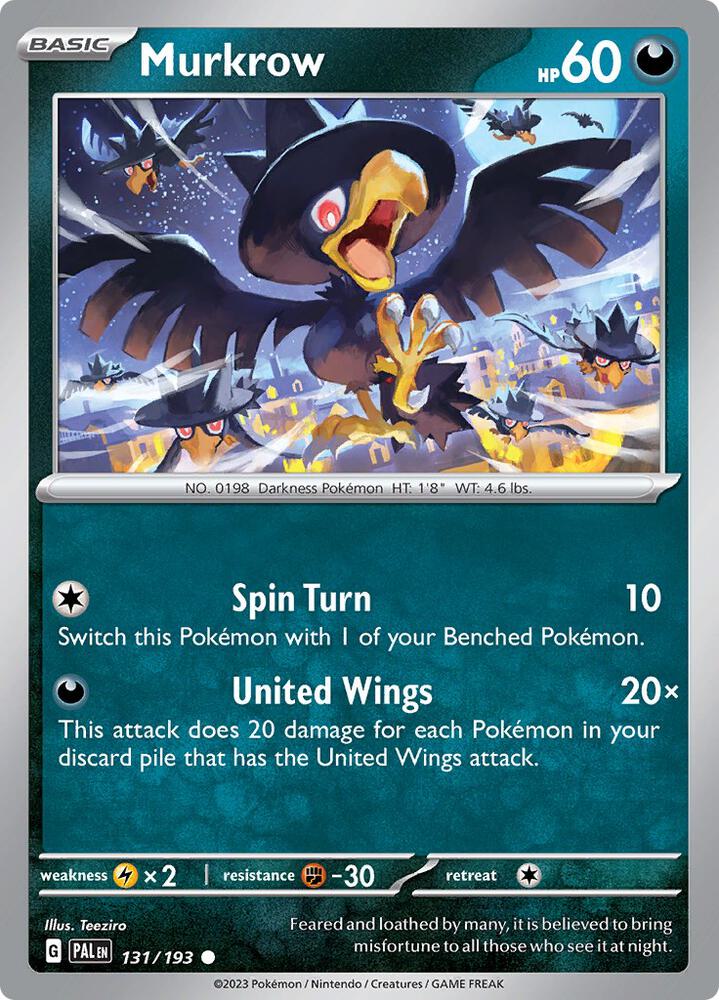 Murkrow [SV02: Paldea Evolved] 131/193