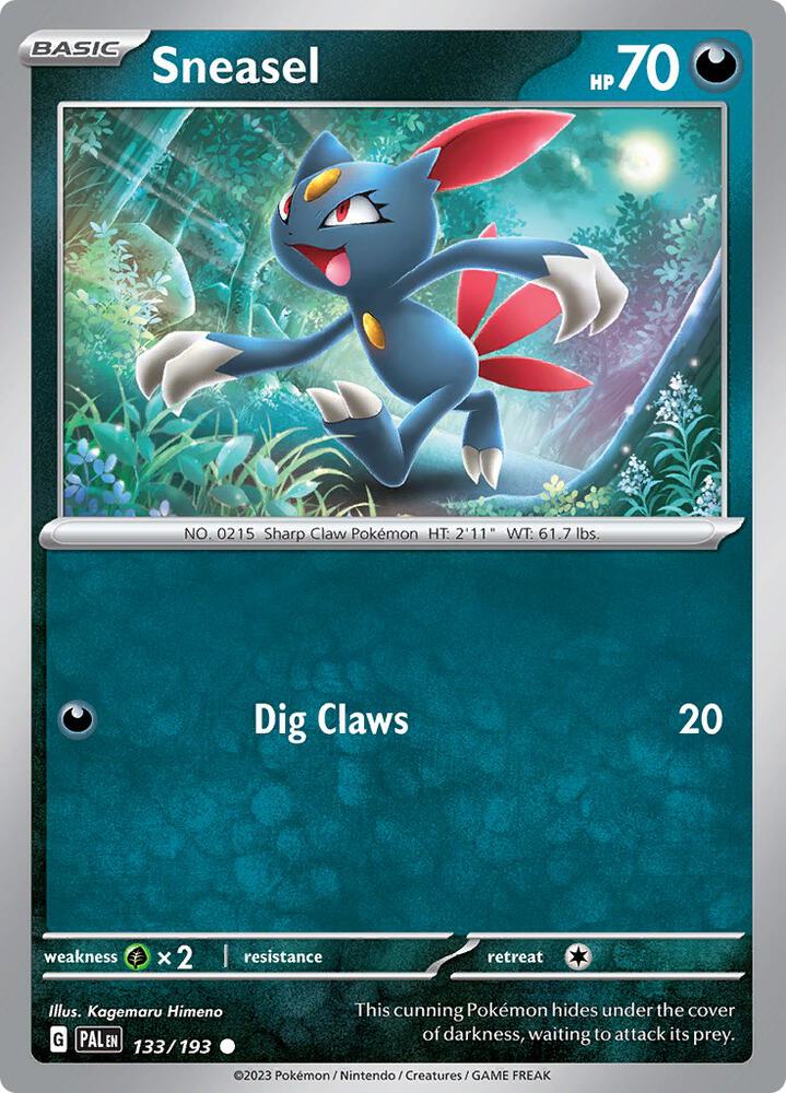 Sneasel [SV02: Paldea Evolved] 133/193
